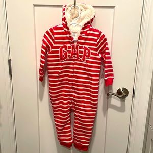 Cozy, lined Baby Gap one-piece. New w Tags. Never used.